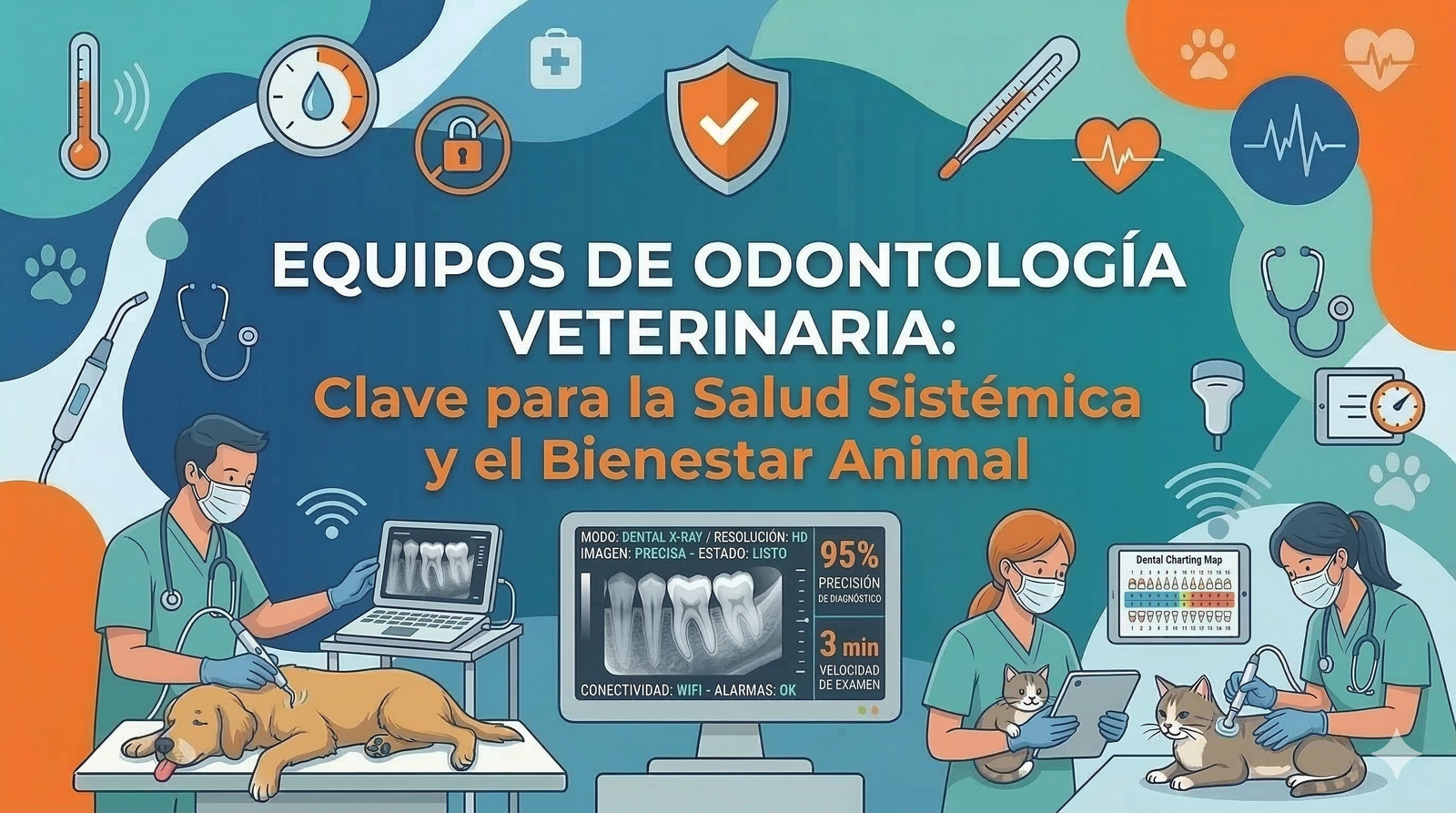 Equipos de Odontología Veterinaria: Clave para la Salud Sistémica y el Bienestar Animal